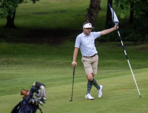 343 – Eclectic 18: A half-par scorecard with the Half Par Kid.